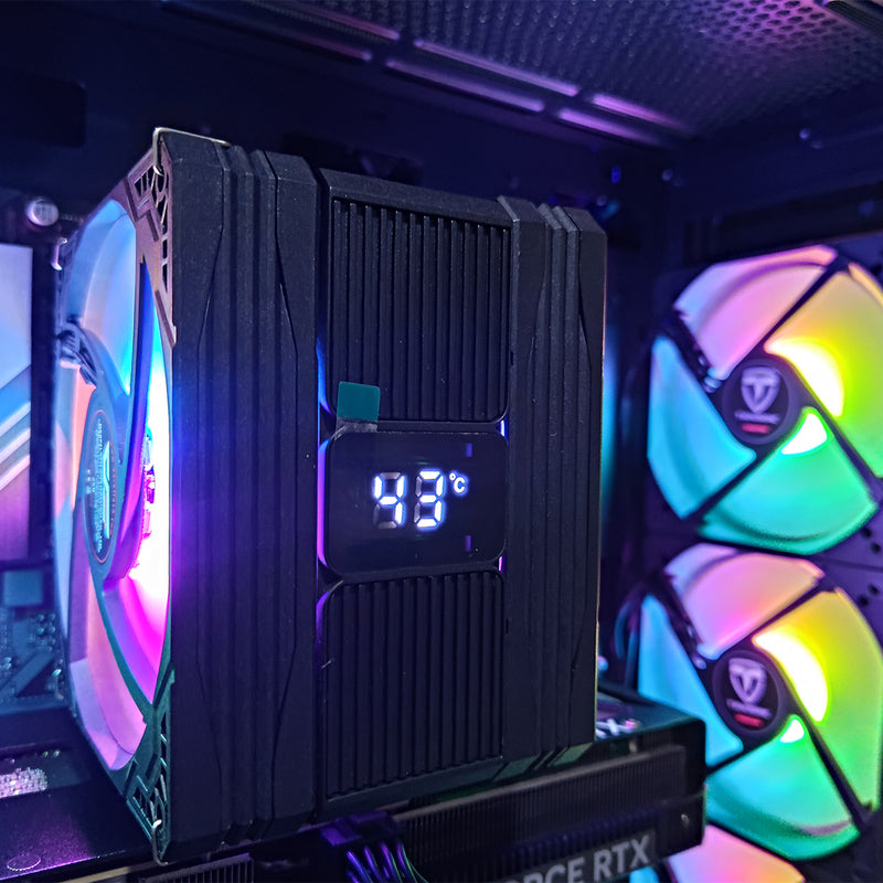 Sigma Uriel Black Desktop Gaming PC | AMD Ryzen 5 7500F | 32GB RAM | 1TB SSD | GeForce RTX 5060 TI | Windows 11 Pro