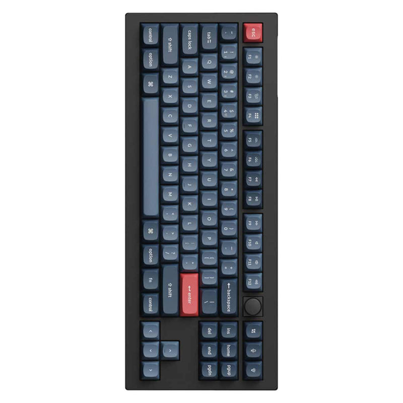 Keychron V3 Max QMK/VIA Fully Assembled with Knob RGB Backlit Hot-Swappable TKL Wireless
