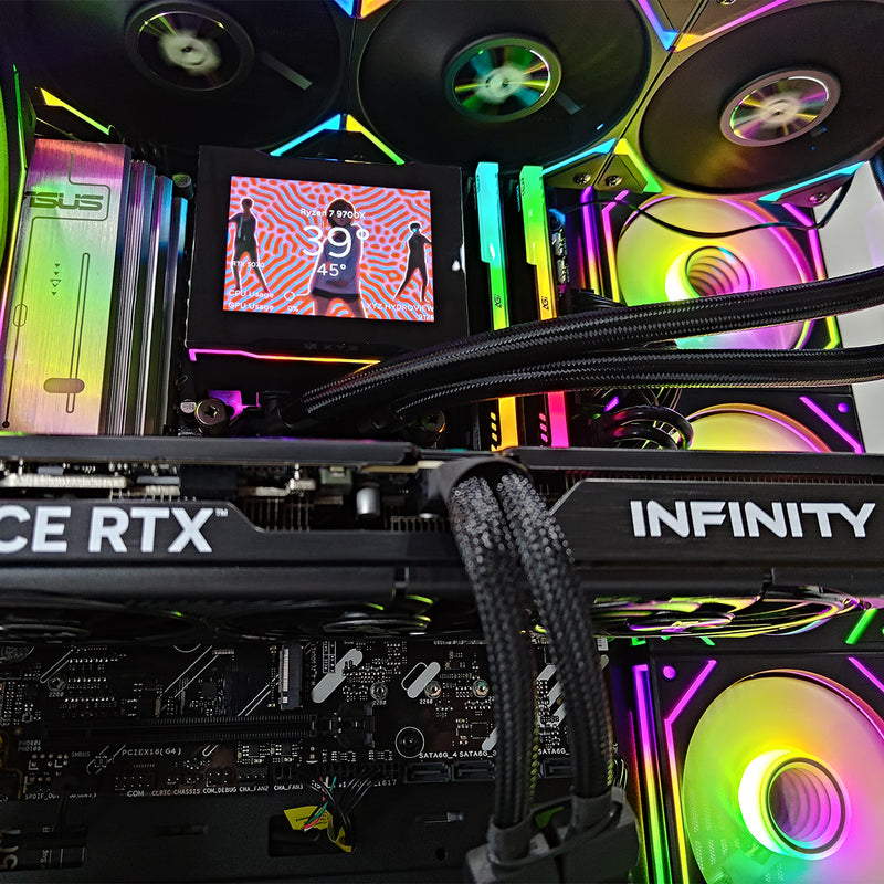 Sophos Neutron 2D Black Desktop Gaming PC | DataBlitz