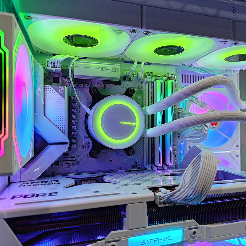 Sophos Spectra with Display White Desktop Gaming PC | DataBlitz