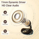 Weofly ClipFits Clip-on Earbuds (Black) (WFCF881BL)