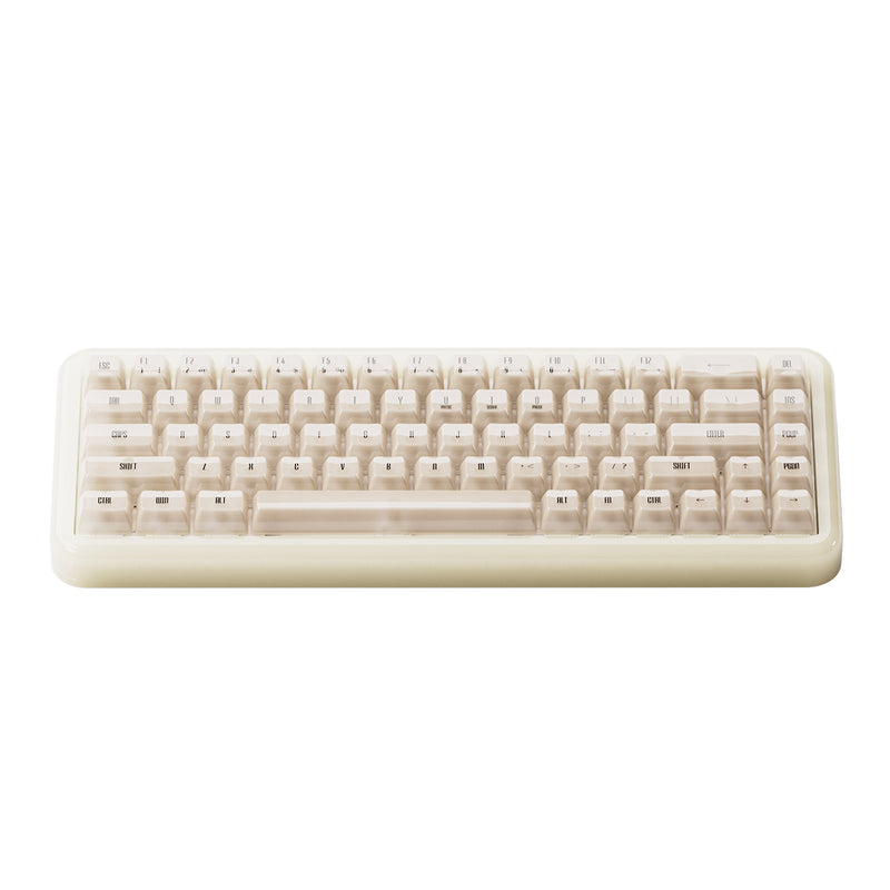 Akko YU01 Antique Jade Resin Case Multi-Mode RGB Hot-Swappable Mechanical Keyboard (Akko V3 Piano Pro Switch Special Version)