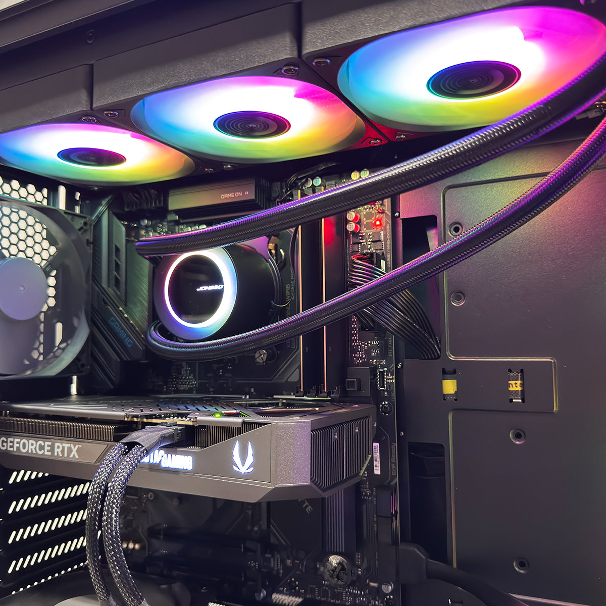 Optima Dark League Black Desktop Gaming PC