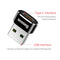 Baseus Mini Type-C Female to USB Male Adapter Converter (Black) (CAAOTG-01)