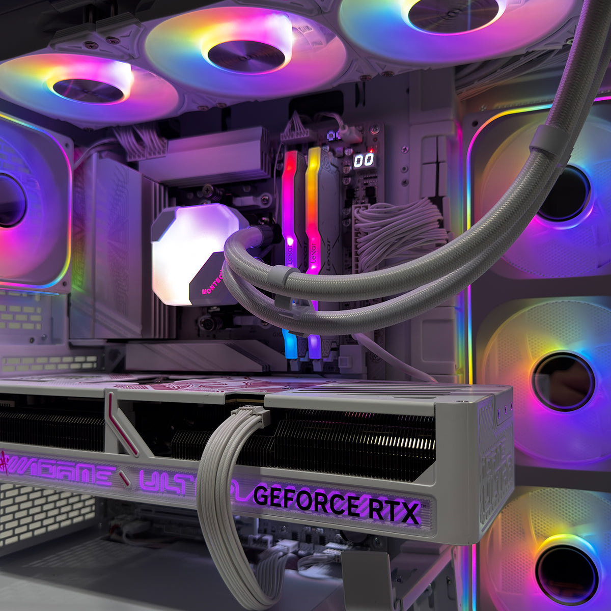 Ultra Hyperflow White Desktop Gaming PC
