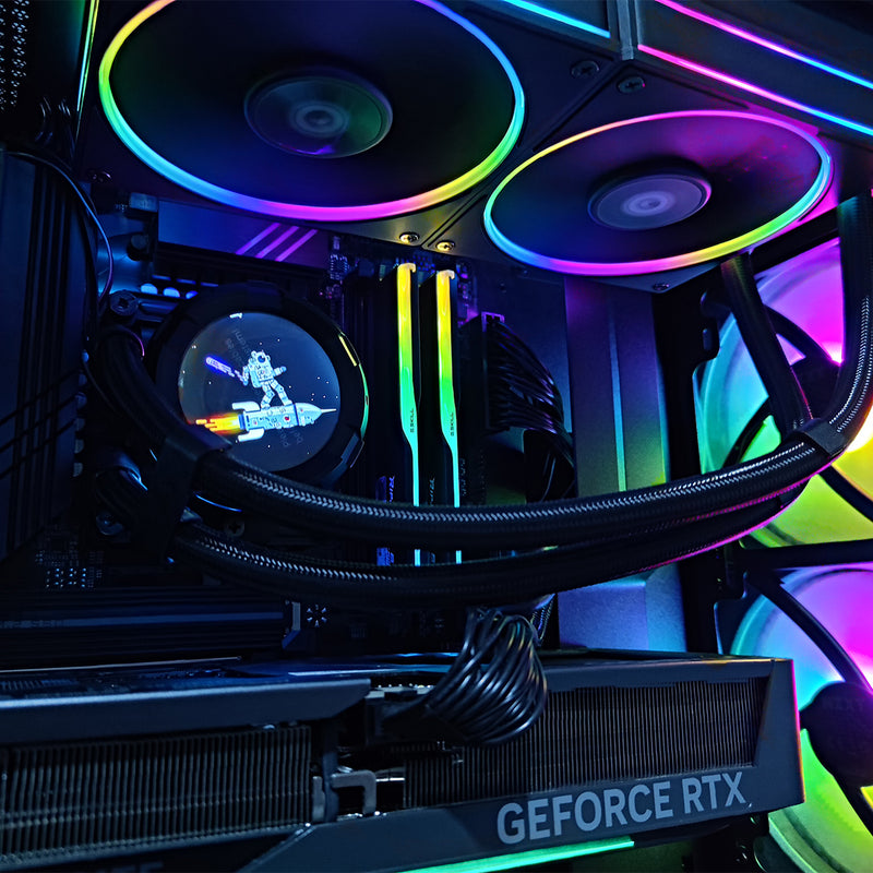 Optima H5 Flow Black Desktop Gaming PC | DataBlitz