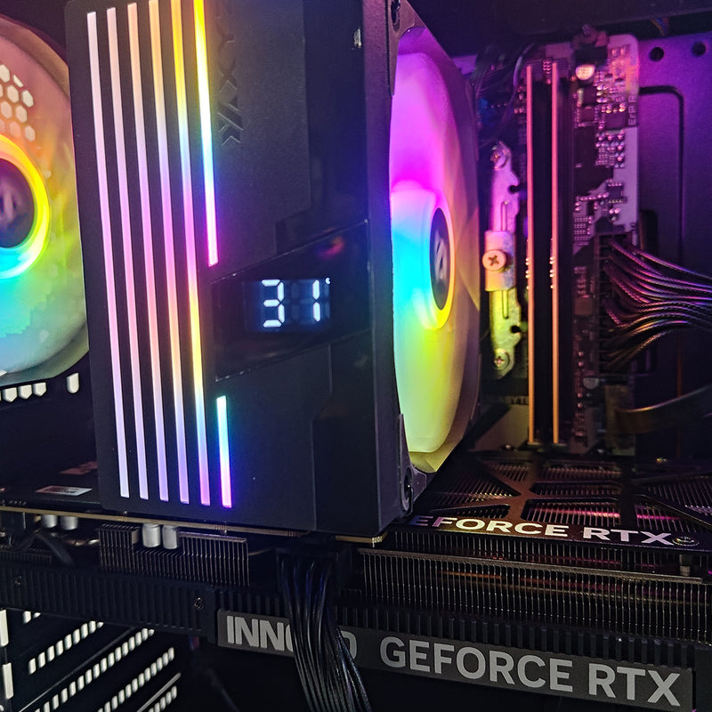 Sigma Airone 300 Black Desktop Gaming PC | Intel Ultra 5 225F | 32GB RAM | 1TB SSD | RTX 5060 TI | Windows 11 Pro