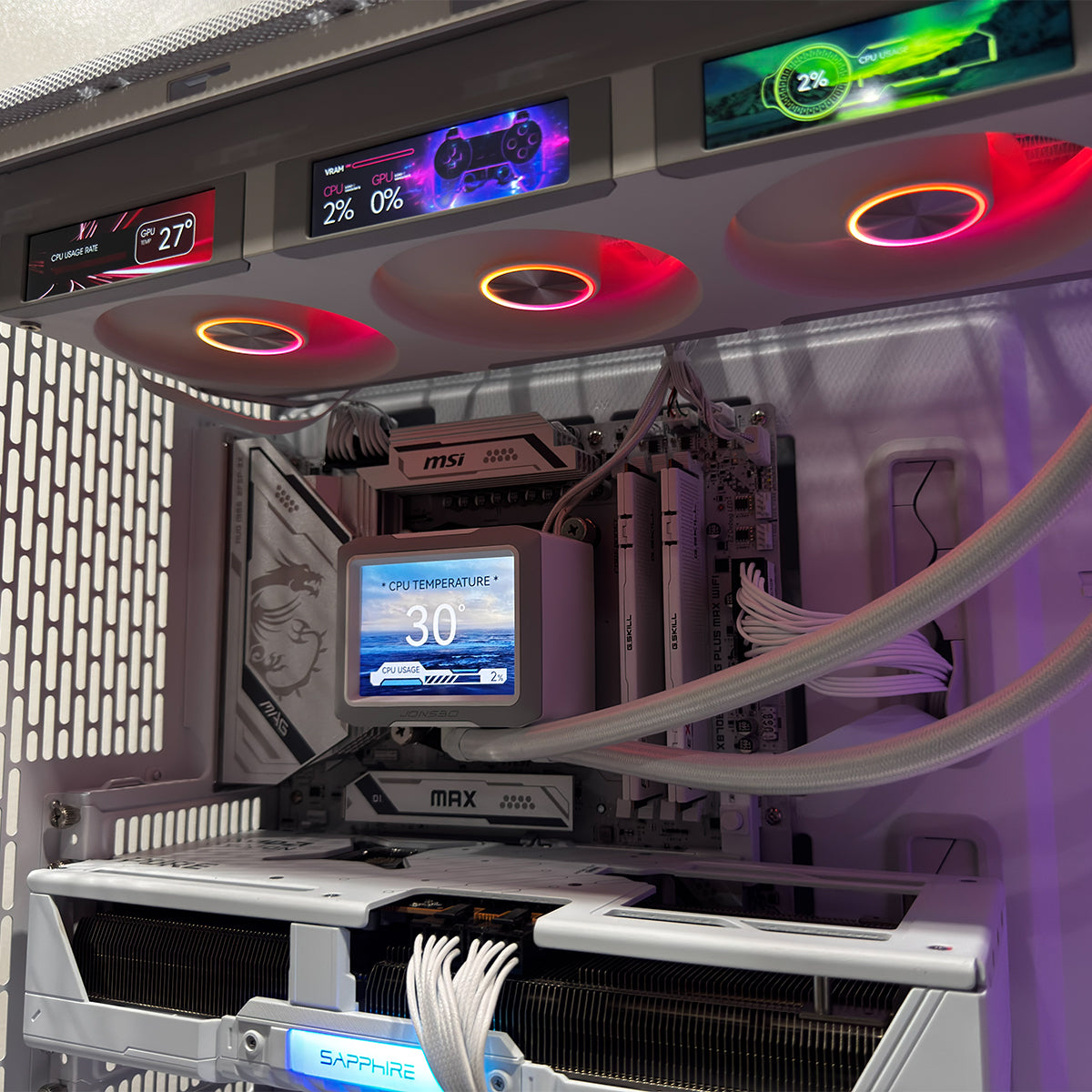 Ultra Epoch White Desktop Gaming PC