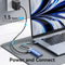 Vention 5-in-1 USB-C Docking Station - USB-C to HDMI + USB 3.0 x 3 + PD - 0.15M (Blue) (TGESB)