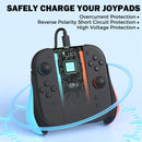 IINE Charging Grip with Remappable Buttons for Nintendo Switch 2 