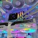 Ultra Quantum White Gaming PC | AMD Ryzen 7 9800X3D | 32GB RAM | 2TB SSD | RTX 5080 | Windows 11 Pro