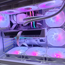 Optima V40 White Desktop Gaming PC | AMD Ryzen 7 7800X3D | 16GB RAM | 1TB SSD| RTX 5070  | Windows 11 Pro