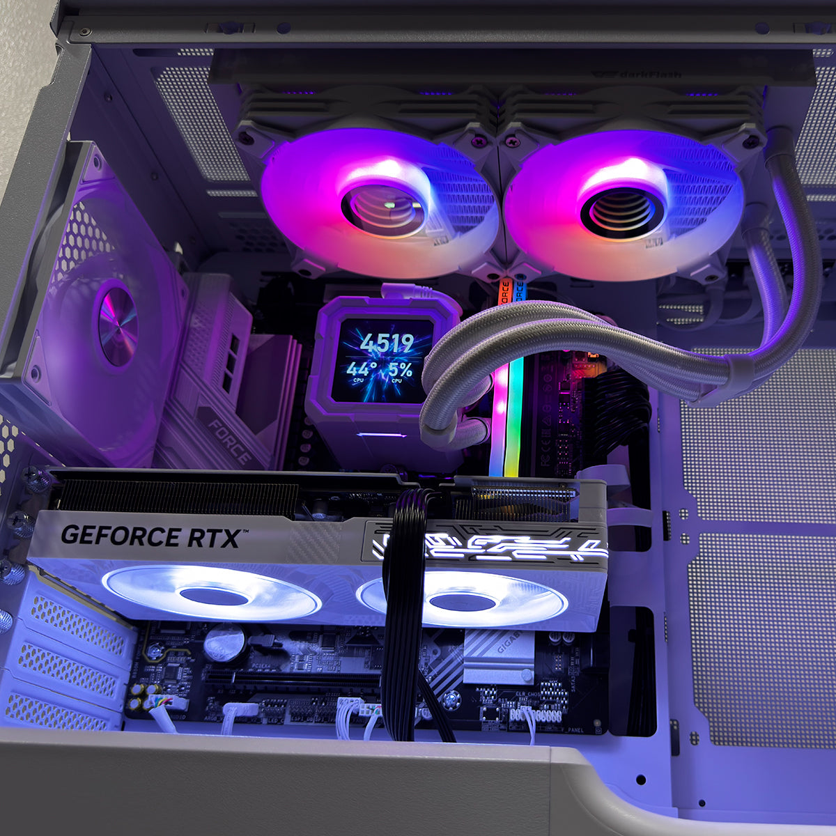 Optima Silver Alloy White Desktop Gaming PC