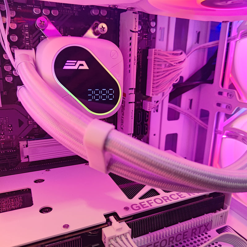 Sigma DB330M Mesh White Desktop Gaming PC | DataBlitz