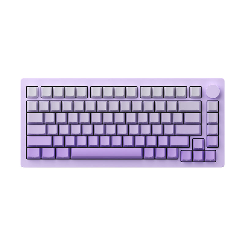 Monsgeek M1W V3 HE-SP Aluminum Case Multi-Mode RGB Mechanical Keyboard (Lilac Purple) (Akko Cream Yellow Magnetic Switch)