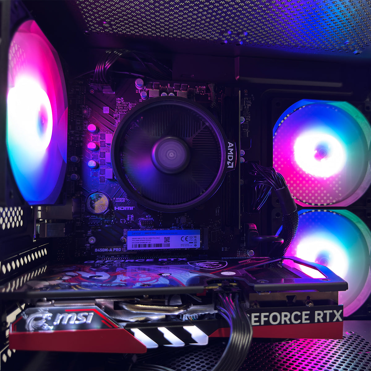 Alpha ERIS Black Desktop Gaming PC