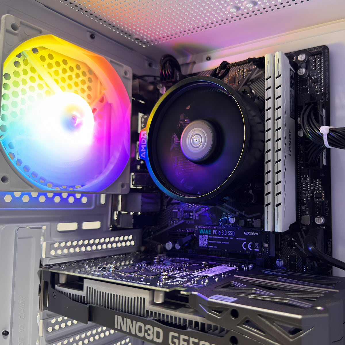 Alpha A305 TG White Desktop Gaming PC