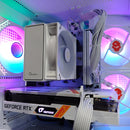 Alpha Apollo A275 White Gaming | AMD Ryzen 5 5500 | 16 GB RAM |  512GB SSD | RTX 3050 | Windows 11 Pro