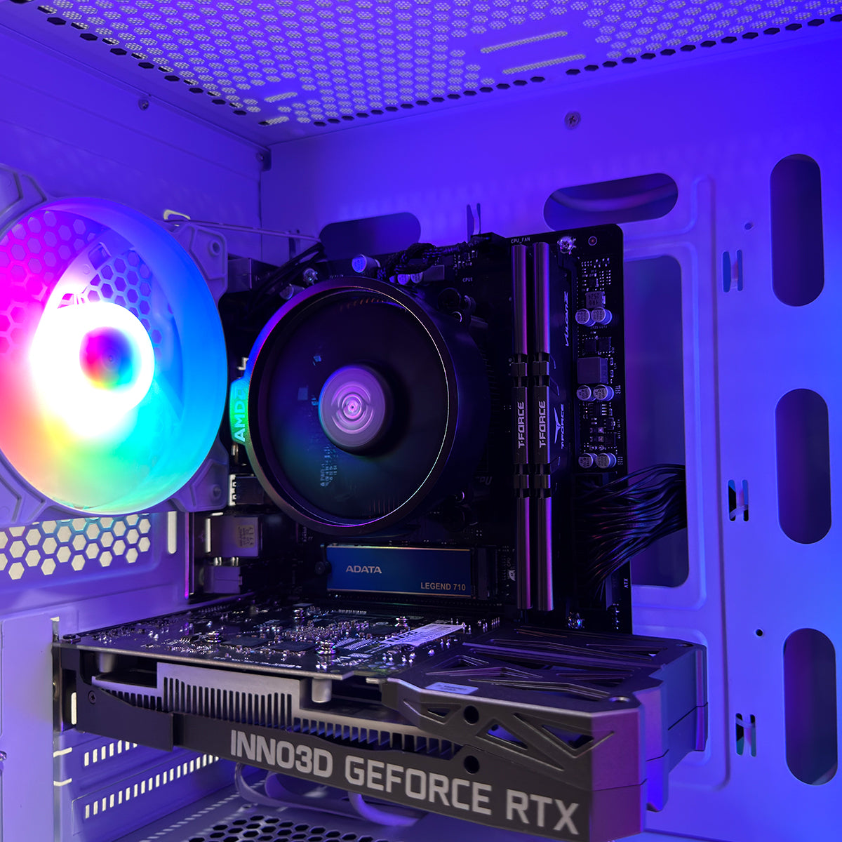 Alpha Ruby White Desktop Gaming PC