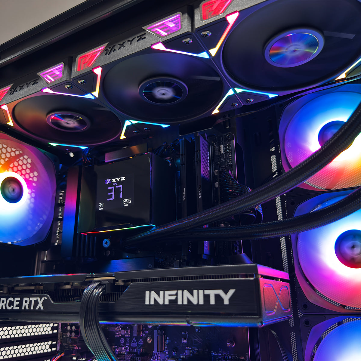 Sophos Tesseract X Black Desktop Gaming PC