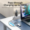 Vention 4-in-1 USB-C Docking Station - USB-C to HDMI + VGA + USB 3.0 + PD - 15M (TQAHB)