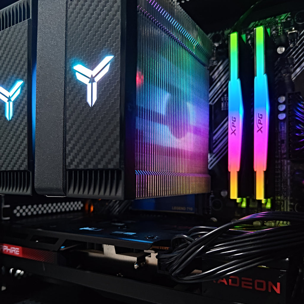 Alphasync Pc Alpha Nexus Air Black Desktop Gaming PC | AMD Ryzen 5 5500 | 16GB RAM ...