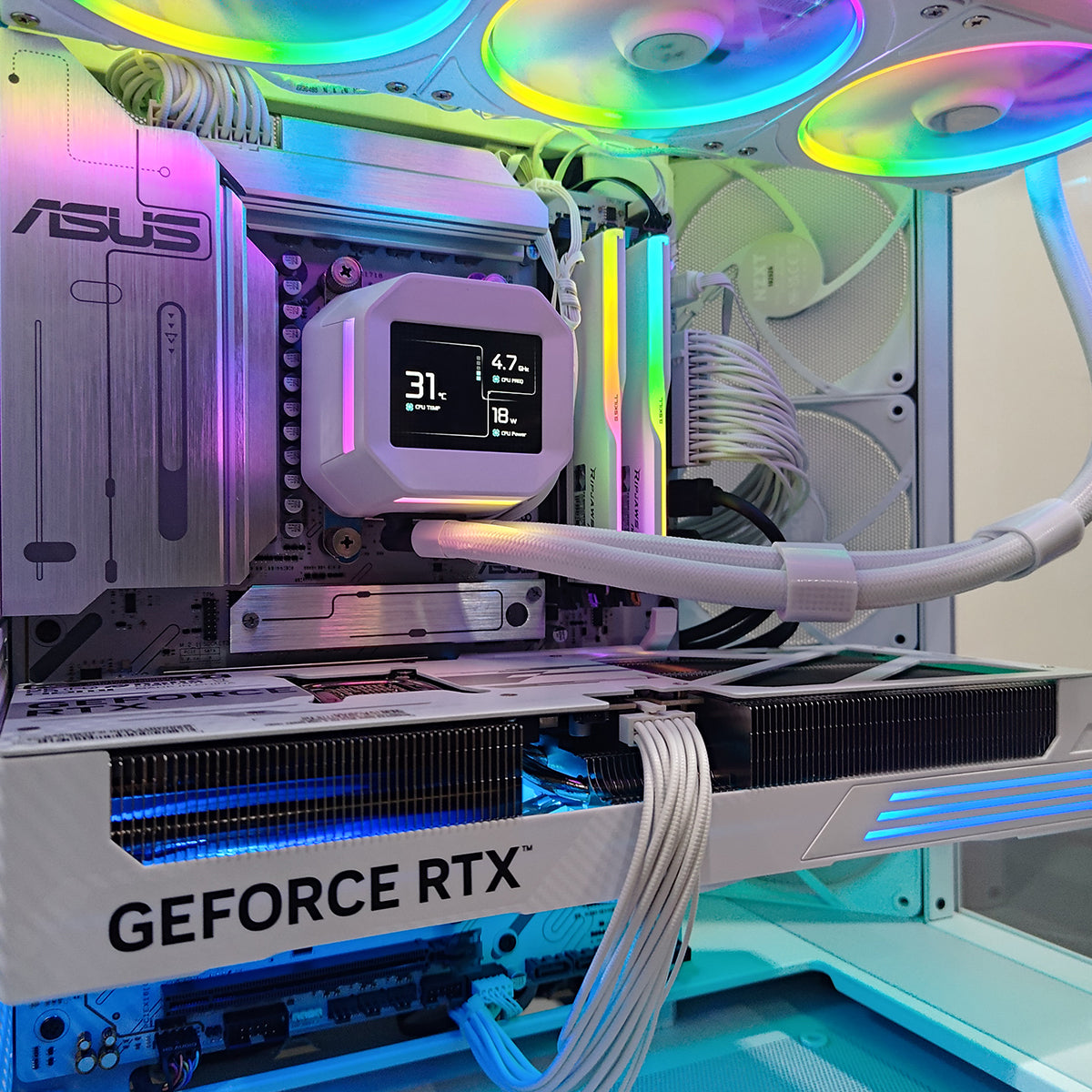 Ultra H6 Flow White Desktop Gaming PC