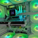 Powered by Gigabyte FrostByte Desktop Gaming PC | AMD Ryzen 7 7800X3D | 32GB RAM | 1TB SSD | RTX 5060 TI | Windows 11 Pro