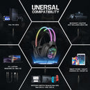 Onikuma X22 RGB Noise Cancellation Microphone Multi-Platform Gaming Headset