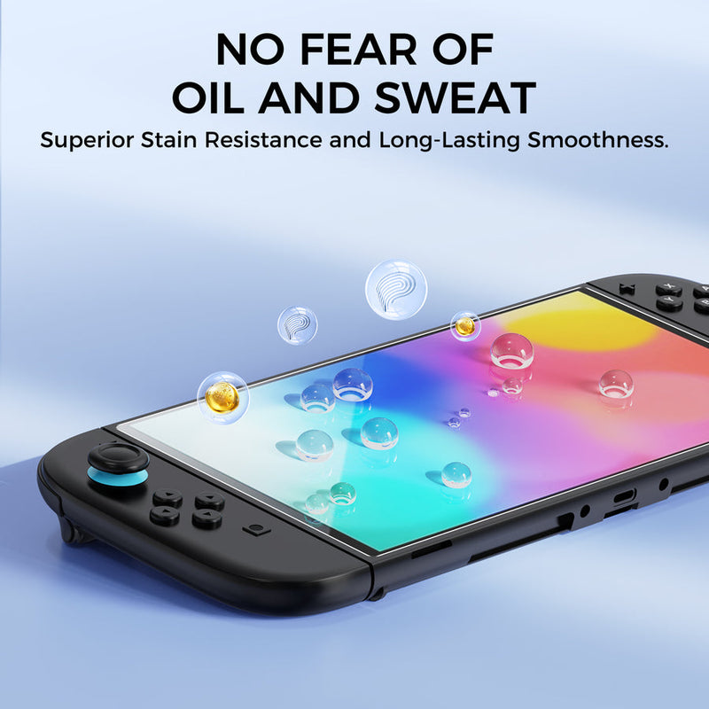 IINE Anti-Blue Light Tempered Glass with Dust-Removal Box for Nintendo Switch 2 (L1078)