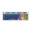 Ajazz AK980 V2 Pro RGB Tri-Mode Mechanical Keyboard (Transparent Blue Purple Pink Orange) (Lichee Switch)