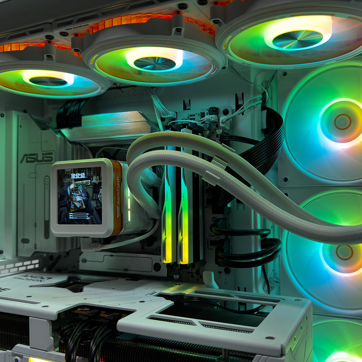 Ultra Magnium Gear White Desktop Gaming PC
