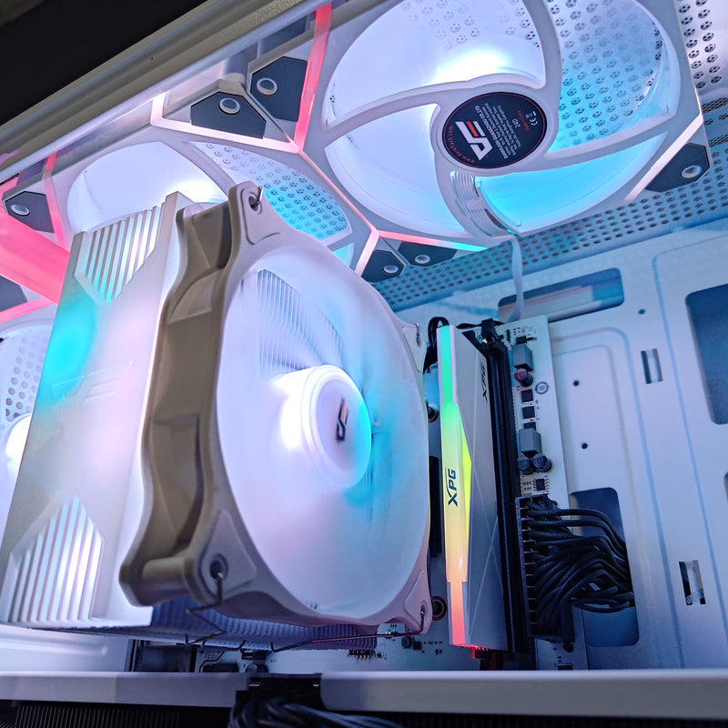 Alpha DB330M White Desktop Gaming PC | DataBlitz