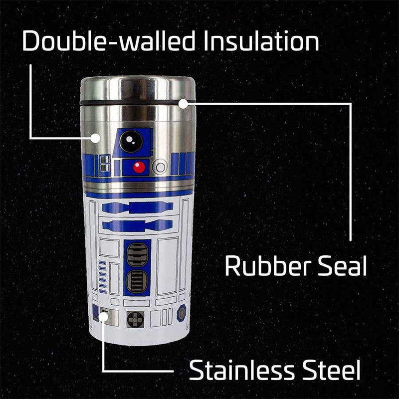 Paladone Star Wars R2-D2 Travel Mug (PP3812SWV2) | DataBlitz