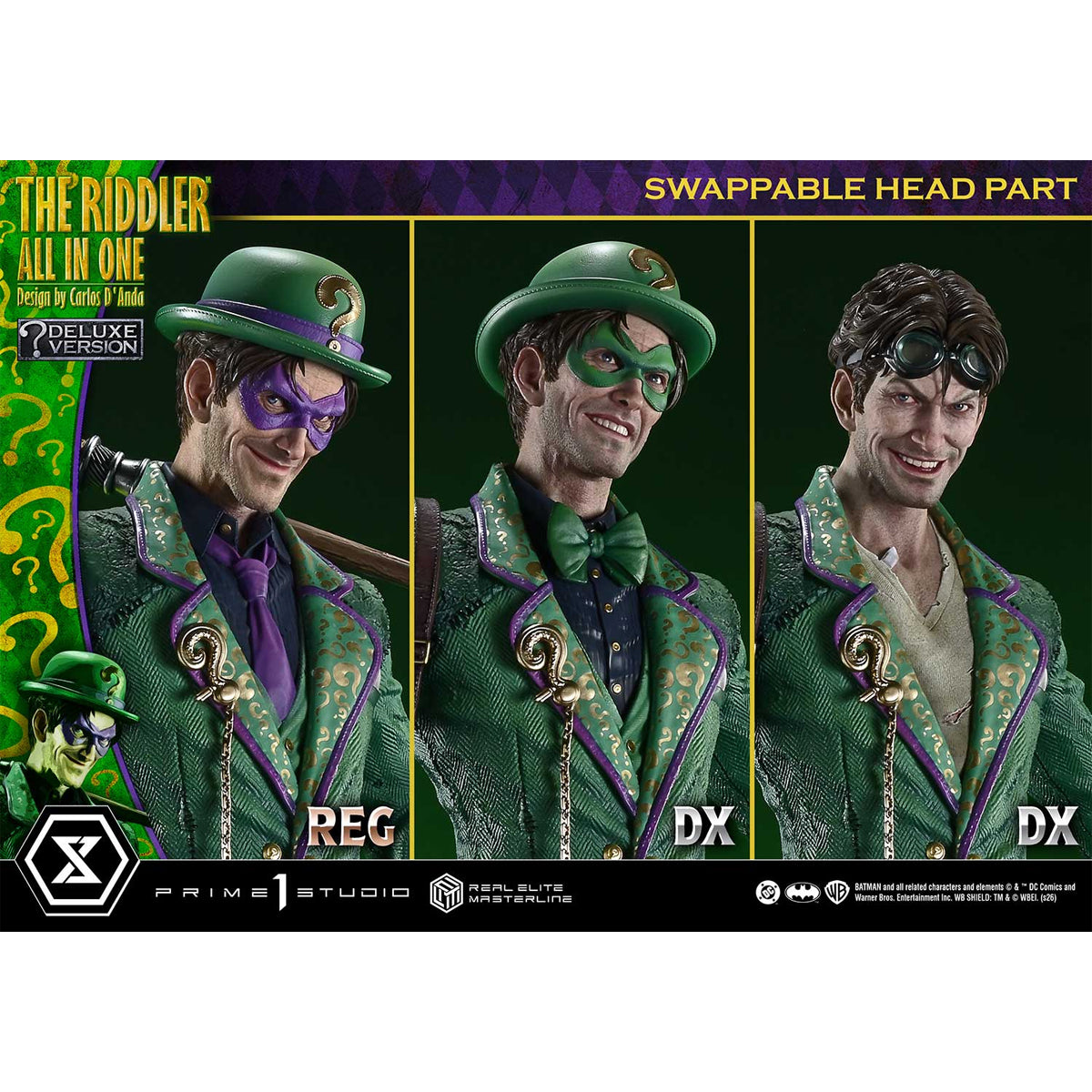 Real Elite Masterline Batman (Comics) The Riddler All in One