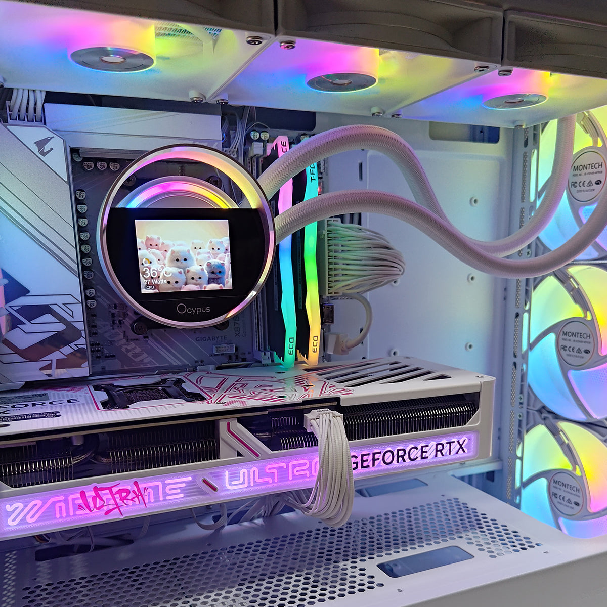 Optima X5M White Desktop Gaming PC