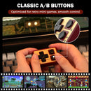 IINE Gamebrick Mini Retro Controller (Classic Grey, Retro Red)