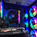 Powered by Gigabyte Campus Core Desktop Gaming PC | AMD Ryzen 5 5500 | 16GB RAM | 512GB SSD | RTX 3050 | Windows 11 Pro