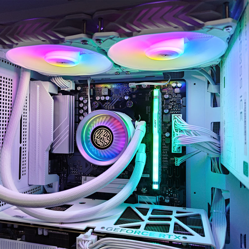 Sigma WD200 White Desktop Gaming PC | DataBlitz