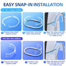 IINE Horizontal Stand for PS5 Slim (Transparent) (L985)