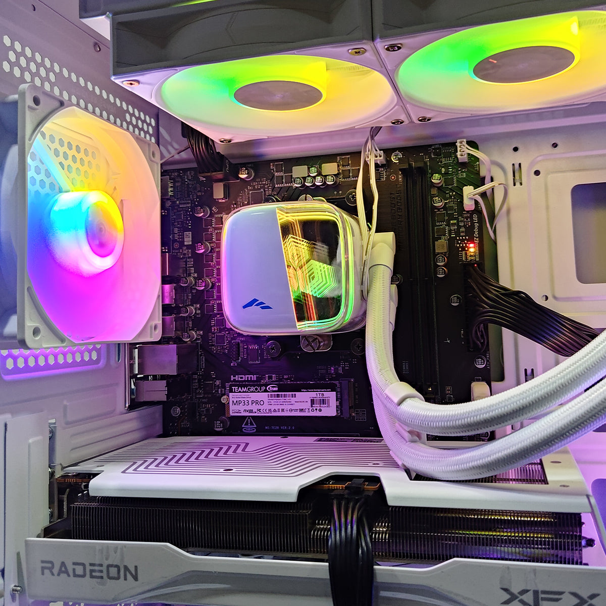 Aurora Vesta White Desktop Gaming PC