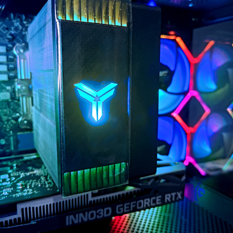Alpha Eris V2 Black Desktop Gaming PC | Intel i5 12400F | 16GB RAM | 512GB SSD | RTX 3050 | Windows 11 Pro