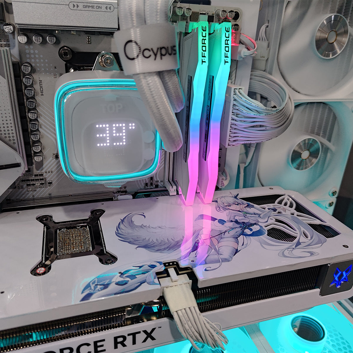 Sophos Zentra White Desktop Gaming PC | DataBlitz