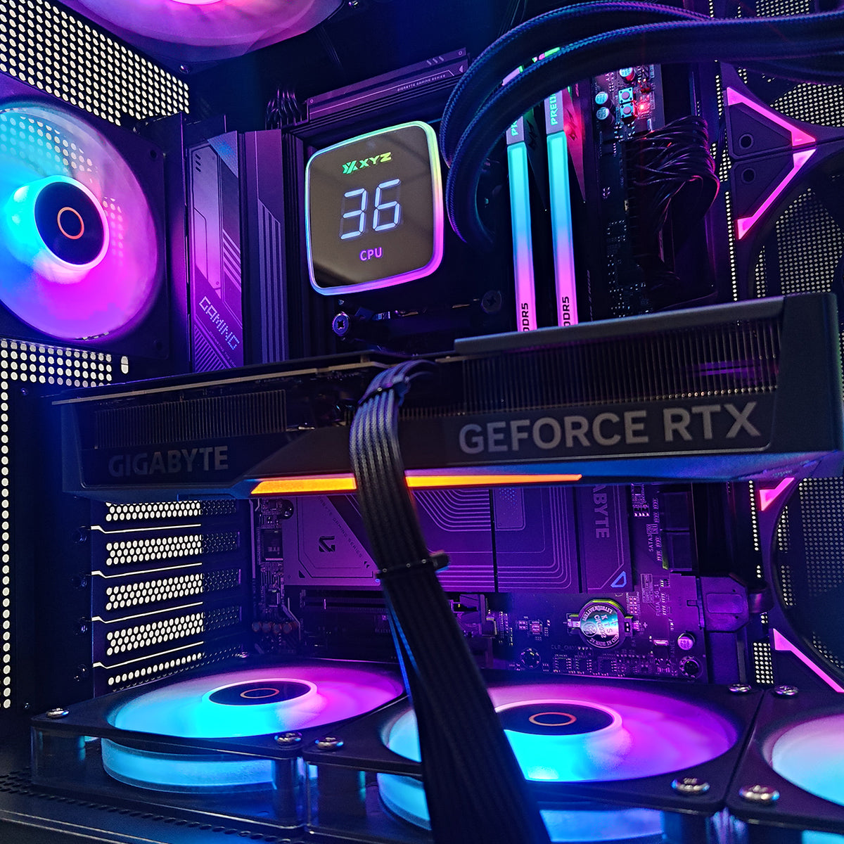 Ultra Quantum Black Desktop Gaming PC