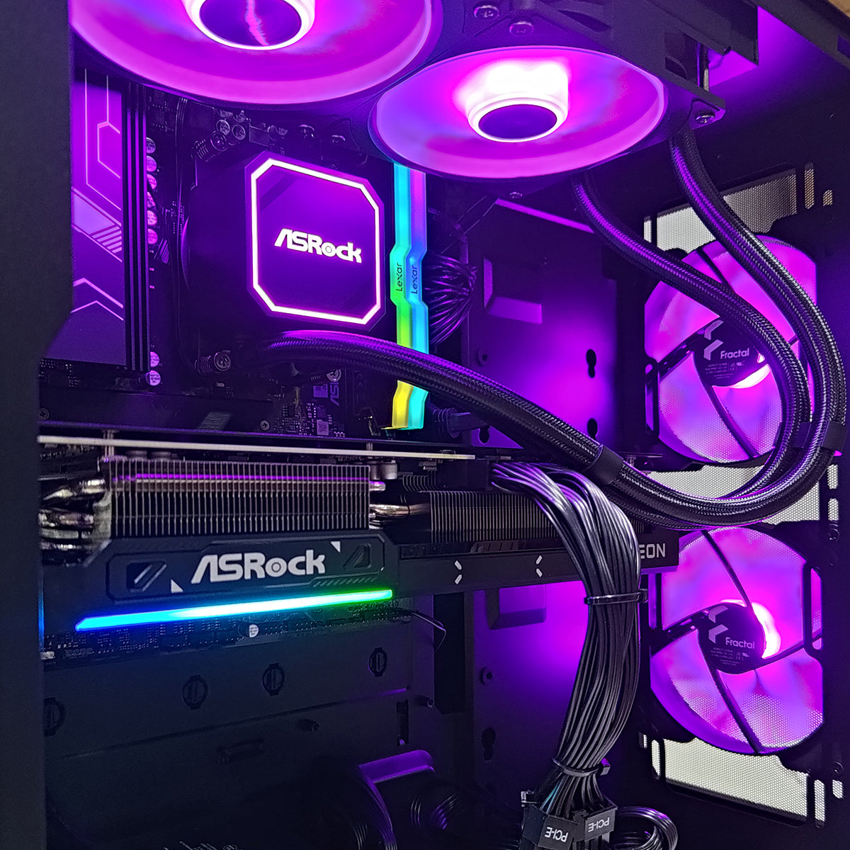 Optima Focus Black Desktop Gaming PC