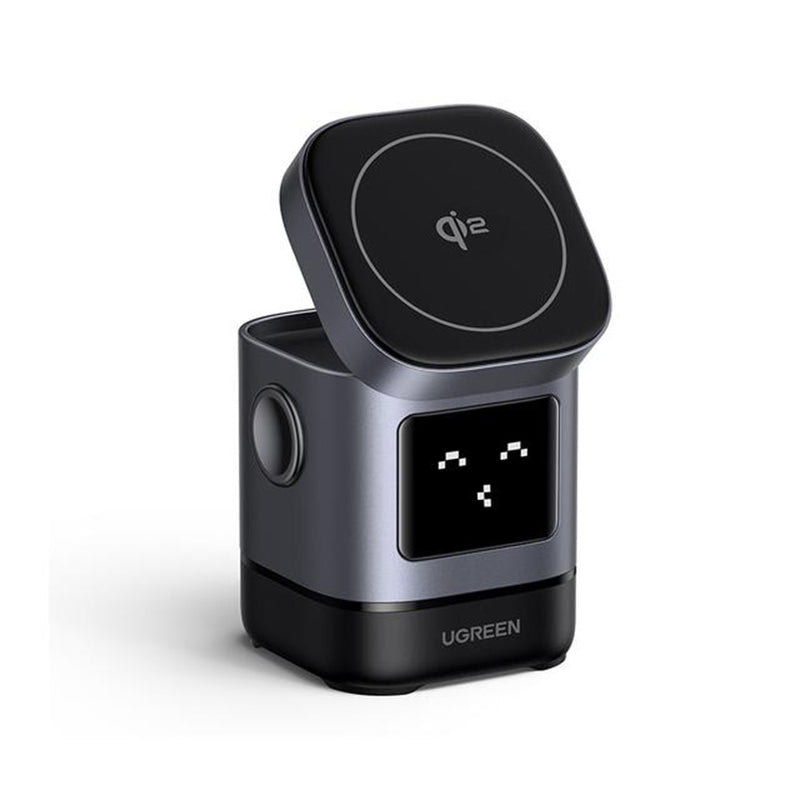 Ugreen Uno Robot 2-in-1 15W Magnetic Wireless Charger for iPhone & AirPods (W709/45775)