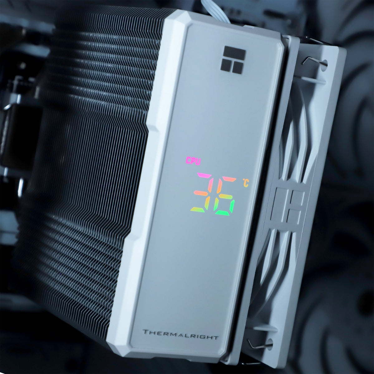 Thermalright Assassin X 120 R Digital CPU Air Cooler (Black, White)