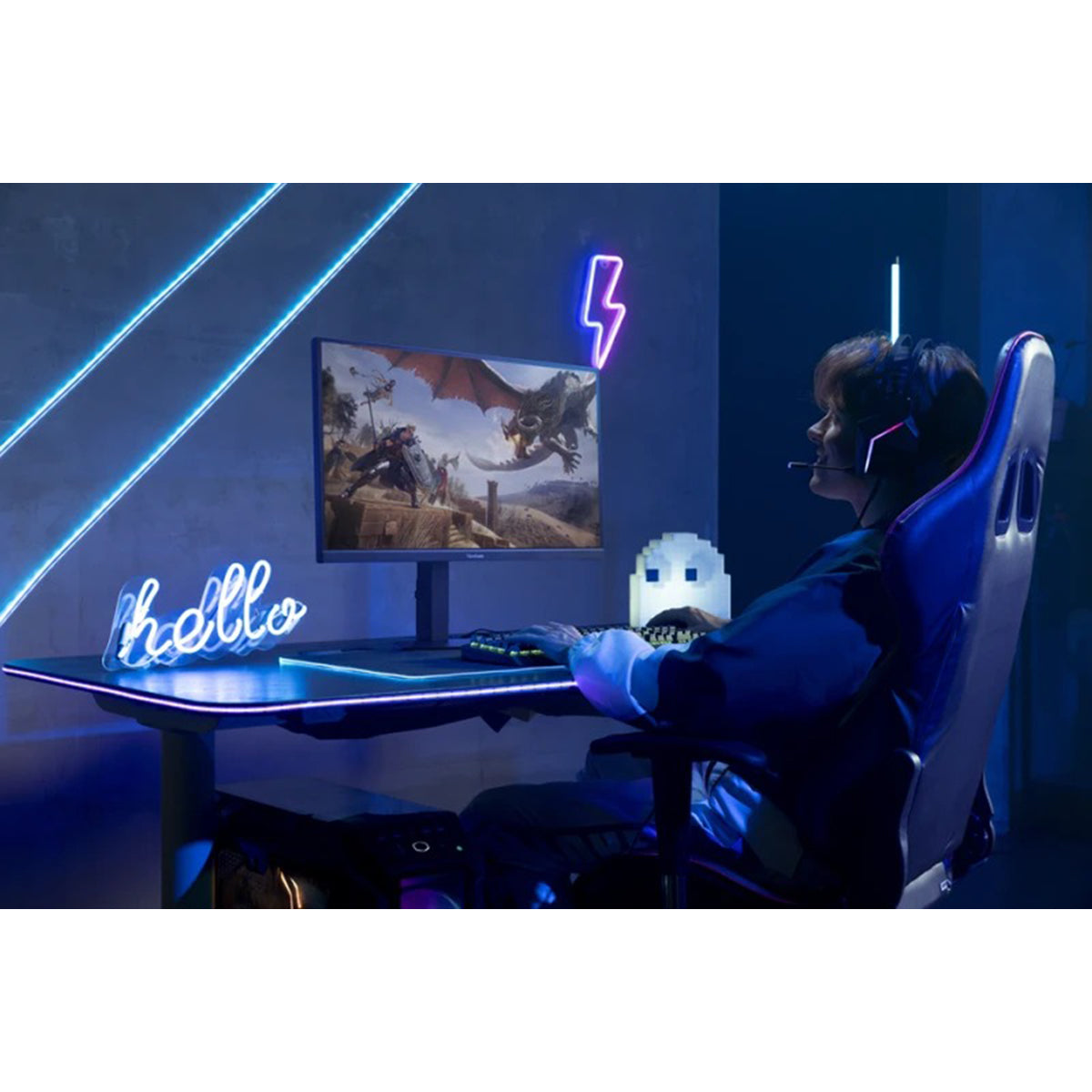 ViewSonic XG2730D-4K 27" Dual Mode UHD 144Hz/ FHD 288Hz Gaming Monitor