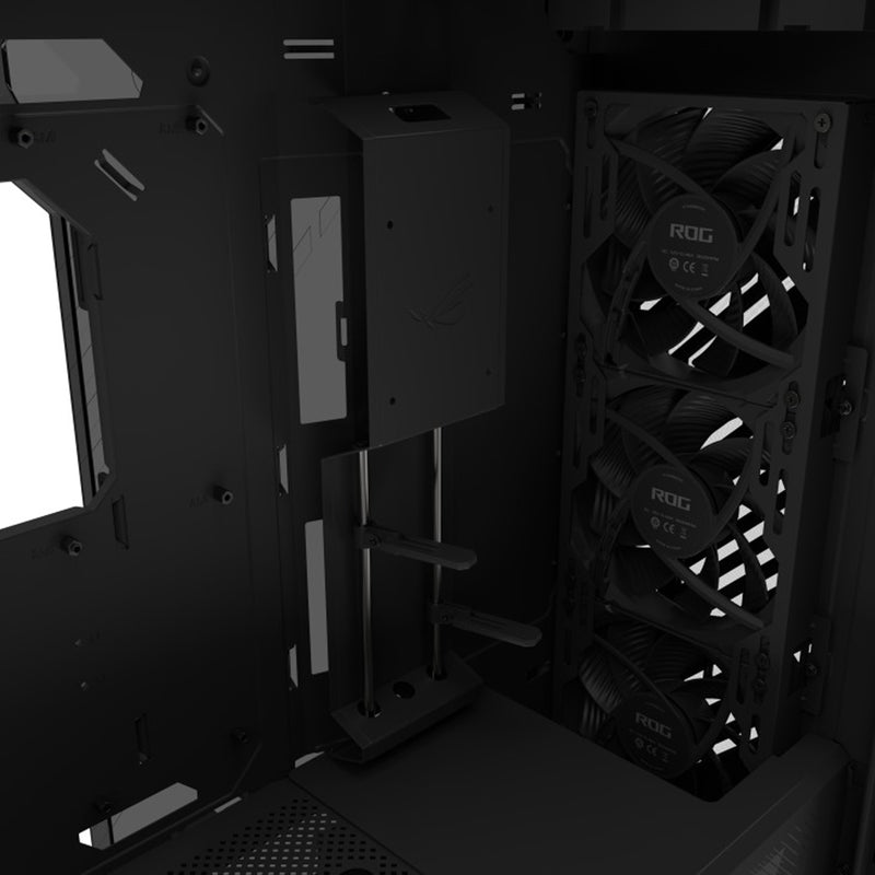 Asus ROG Strix Helios II GX601S EATX Mid-Tower PC Gaming Case with Dual Tempered Glass Side Panels 