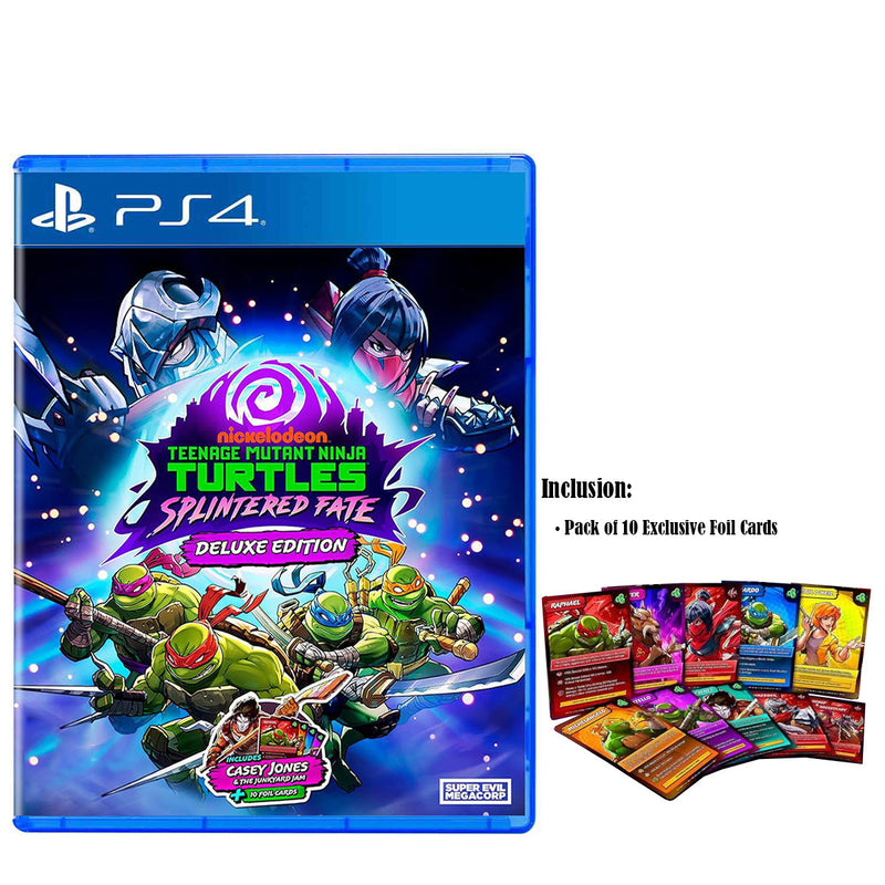 PS4 Teenage Mutant Ninja Turtles Splintered Fate Deluxe Edition Reg.2 (Eng/EU)